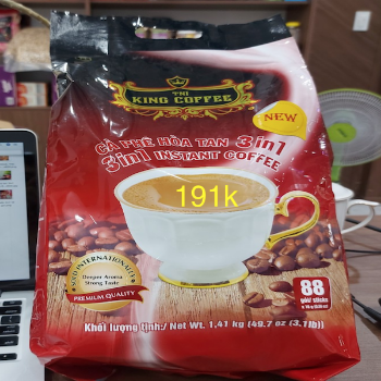 Ảnh của Coffee Hòa Tan 3 In 1 Loại 88 Gói