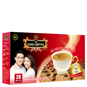 Ảnh của Coffee Hòa Tan 3 In 1 Hộp 20 Gói